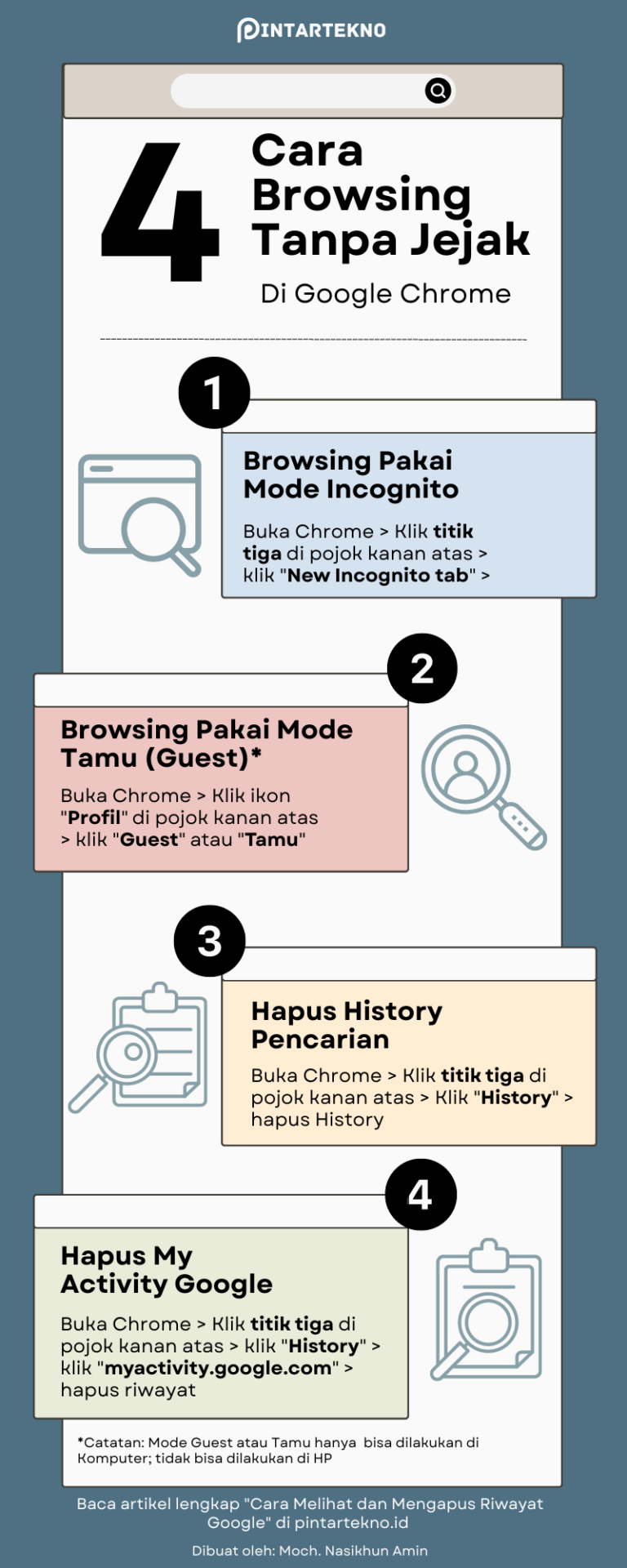 Cara Melihat Dan Menghapus Riwayat Pencarian Google Di Hp Android