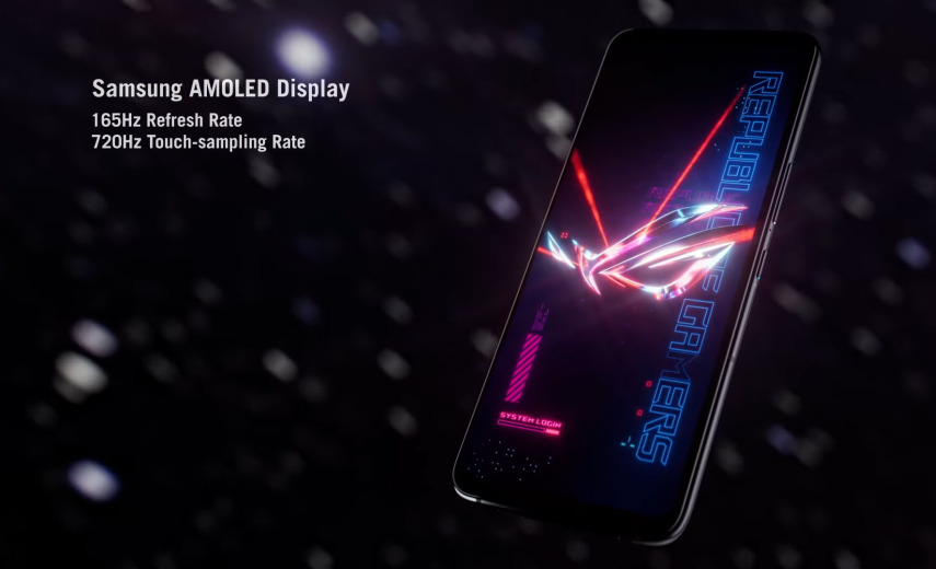 rog phone 6 - samsung amolde display