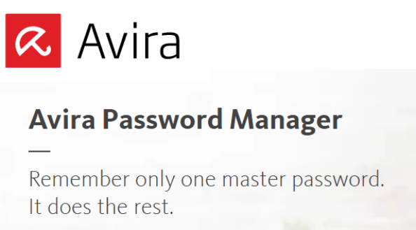 aplikasi manajemen password - avira password manager