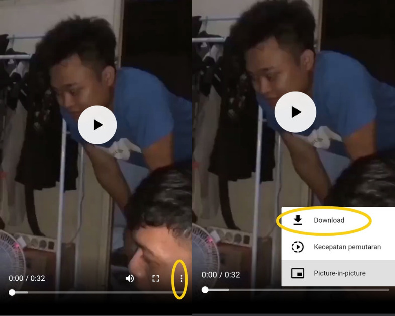 cara download video twitter di hp android
