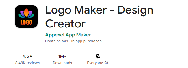 aplikasi pembuat logo - Logo Maker - Design Creator by Appexel App MAker