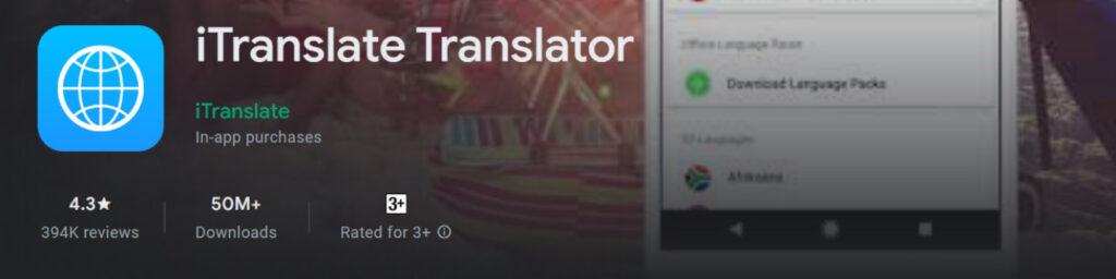 aplikasi terjemahan - itranslat