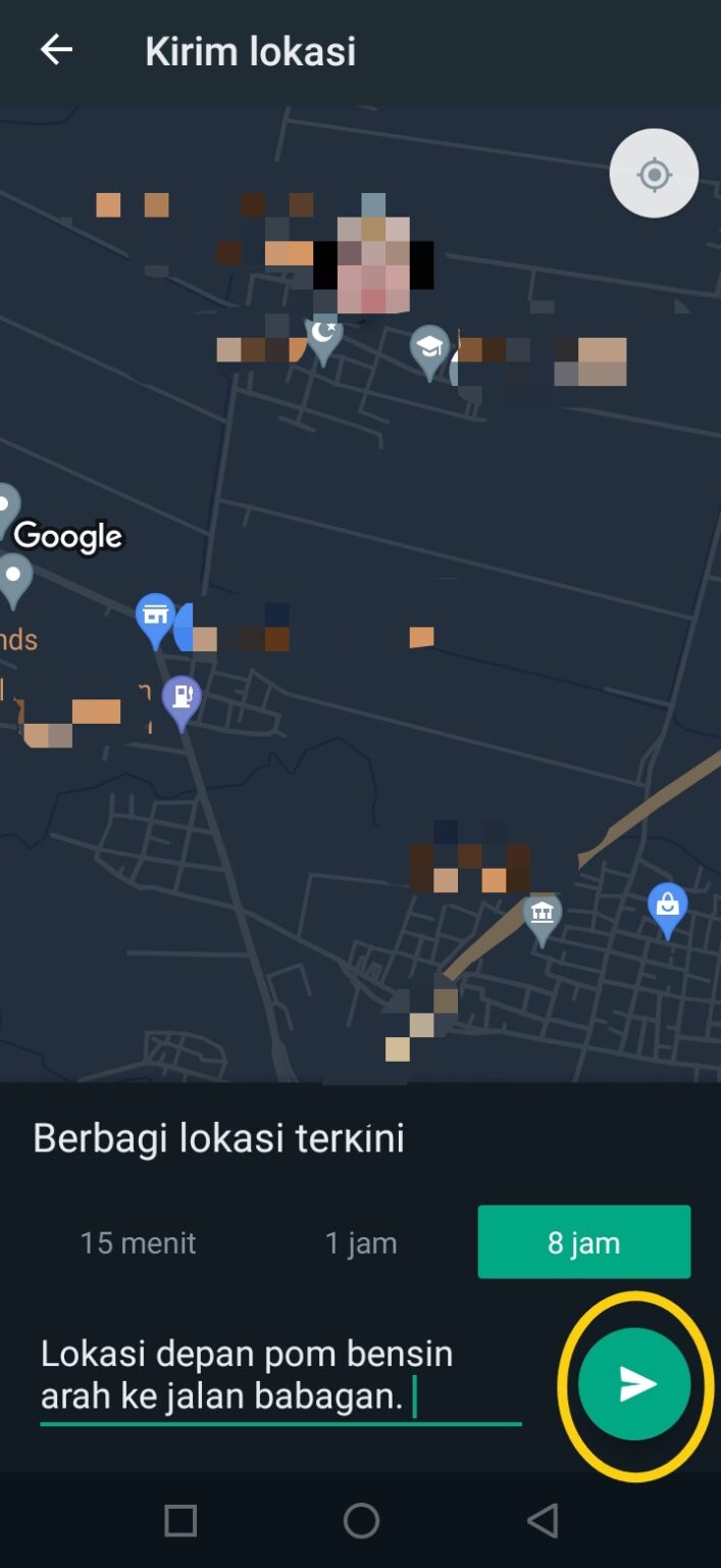 Cara Share Lokasi di WhatsApp HP Android dan iPhone agar Posisi Mudah