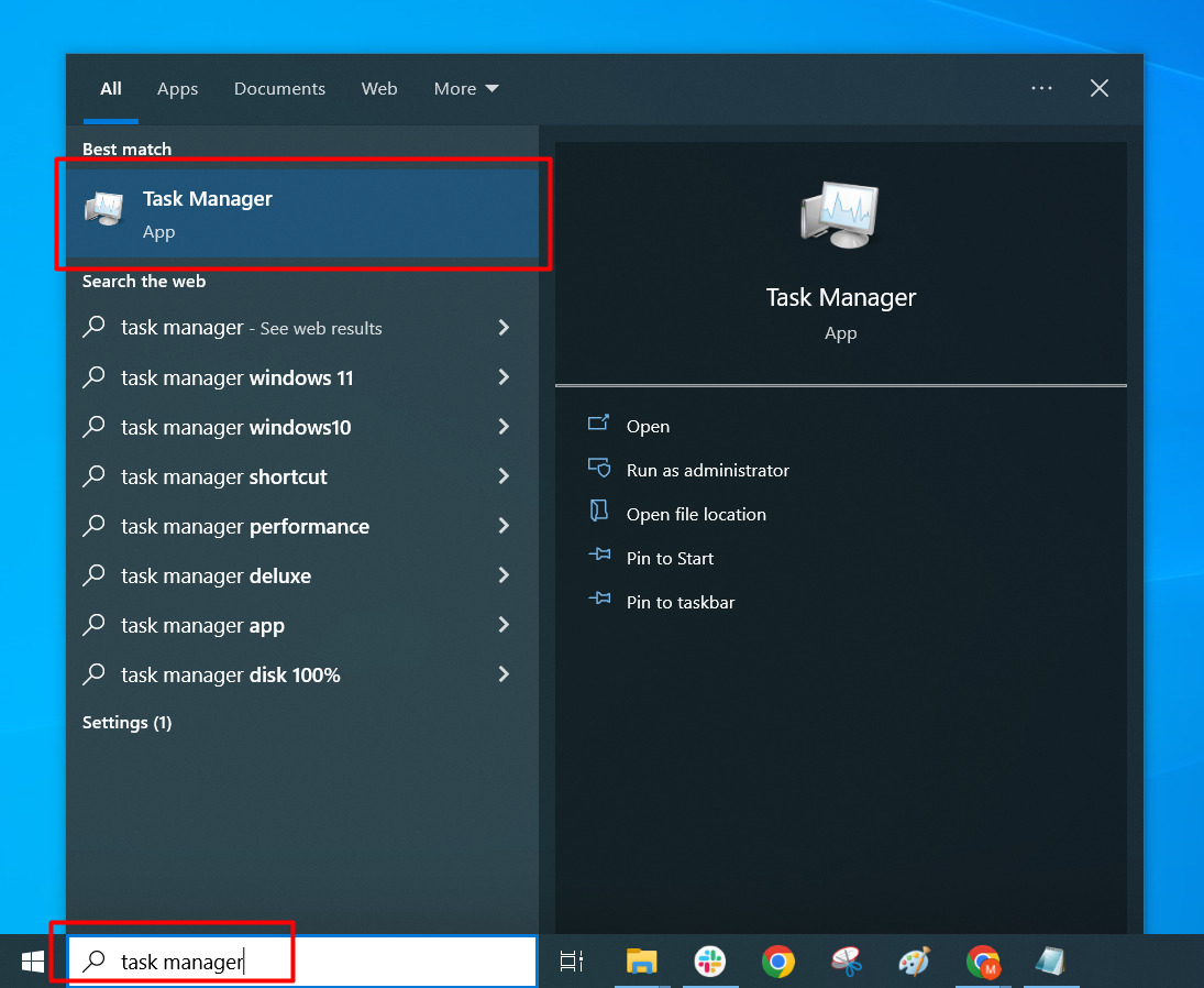 Cara Membuka Task Manager di Windows 10