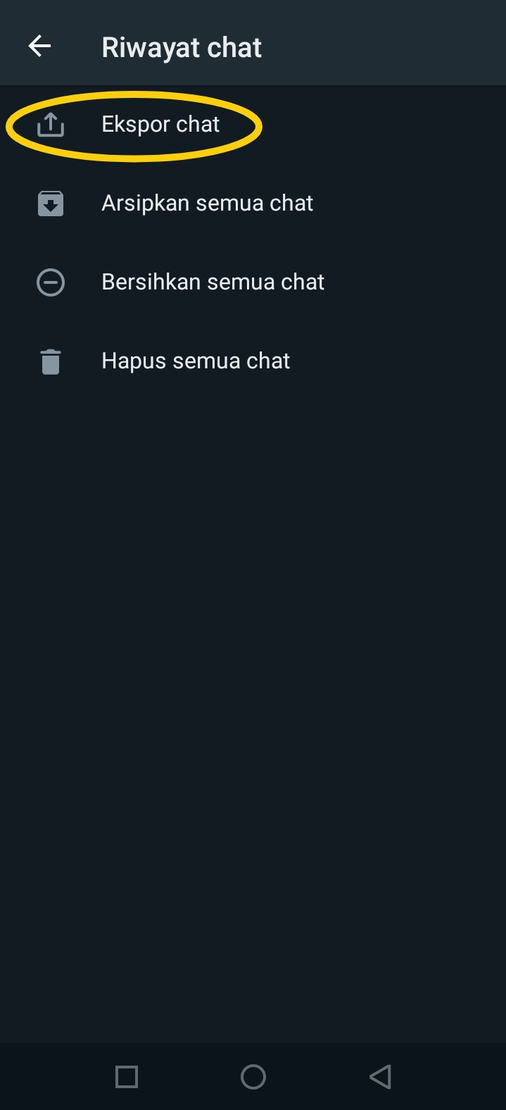 cara melihat chat WhatsApp pasangan yang sudah dihapus