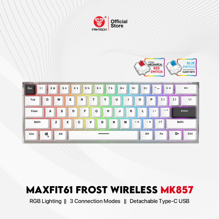 keyboard terbaik 2023 - fantech maxfit61 wireless
