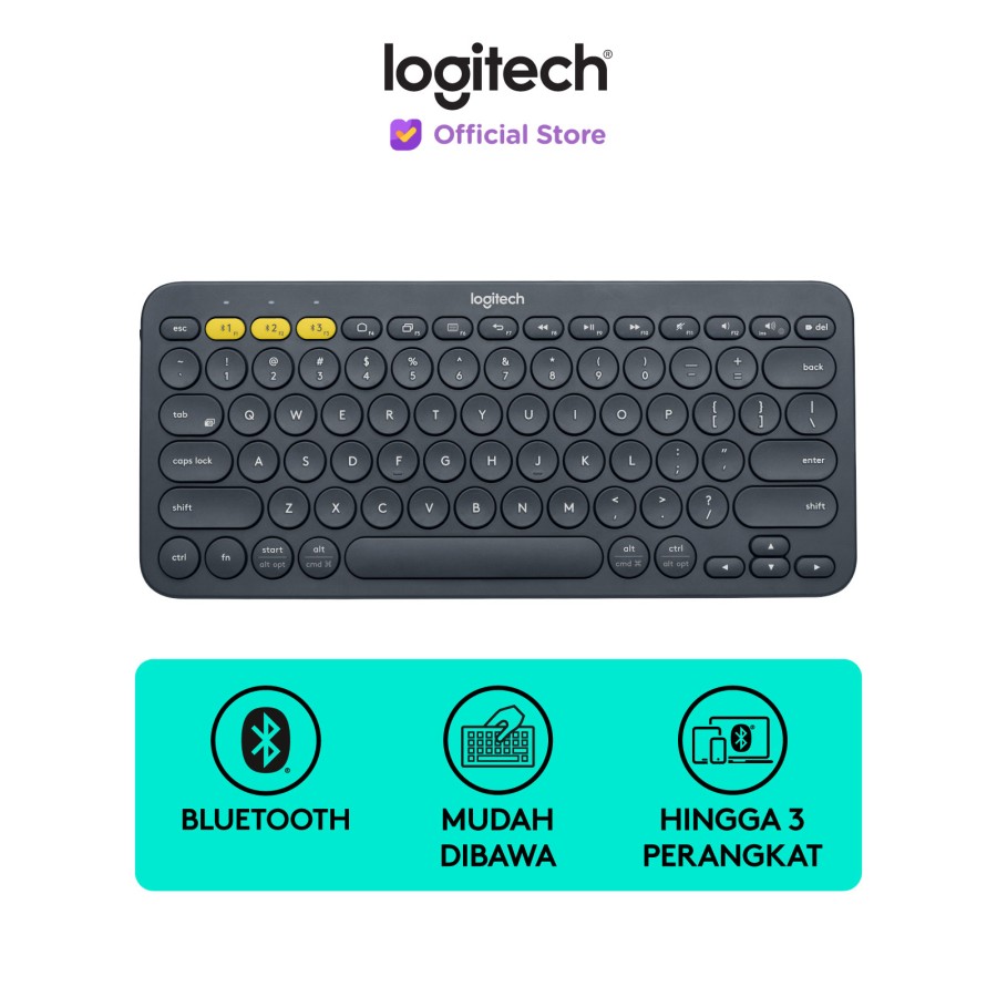 keyboard terbaik 2023 - logitech k380 - 2