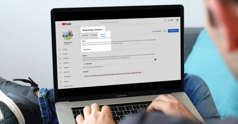 Cara Mengganti Nama Channel YouTube di Laptop & HP Dengan Mudah