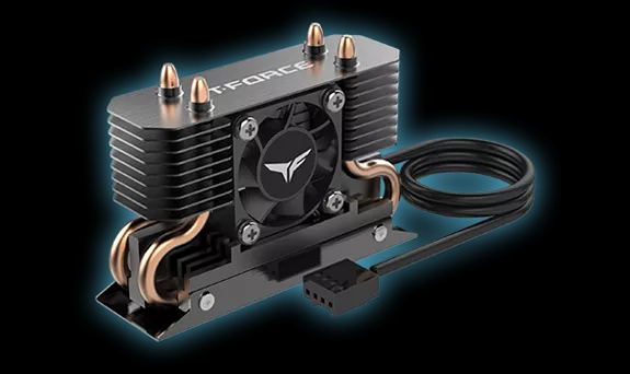 Computex 2023_ T-Force Dark AirFlow Cooler Series for Gen5 M.2 PCIe SSD