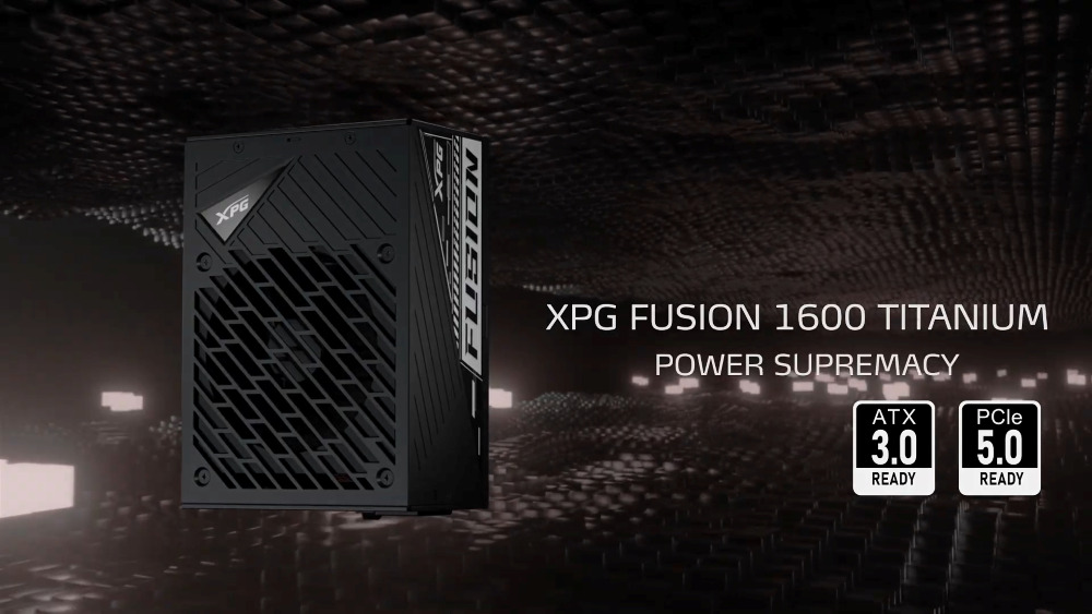 computex 2023 day 3 - XPG FUSION 1600W TITANIUM - Power Supply 2