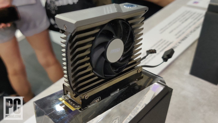 computex 2023 highlight - MSI Spatium M570 Pro Frozr+