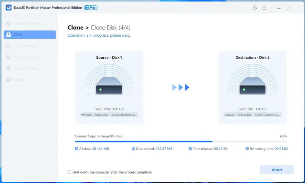 Cara Cloning Windows dari HDD ke SSD - Clone Disk to HDD or SSD in Simple Clicks - EaseUS Partition Master (4)