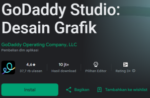 App Design Android terbaik 2023 - godaddy studio