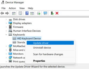 Cara Menghidupkan Lampu Keyboard laptop Acer - update driver