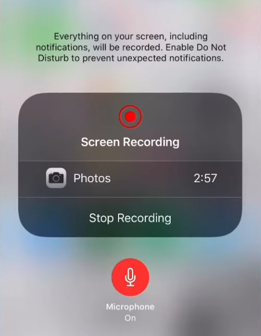 screen recording iphone - Cara Merekam Panggilan WhatsApp iphone