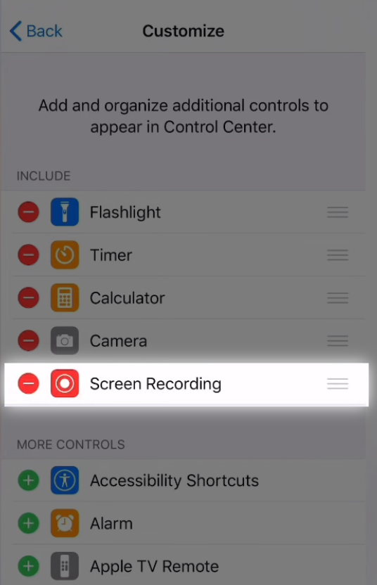 setting screen recording iphone - Cara Merekam Panggilan WhatsApp iphone