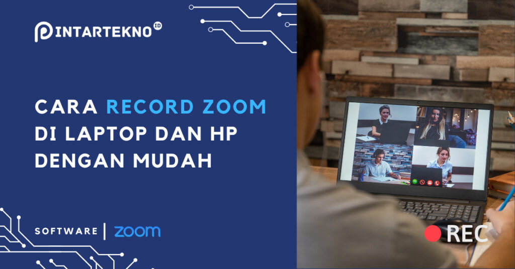 Cara membuat link zoom meeting di hp dan laptop pintartekno