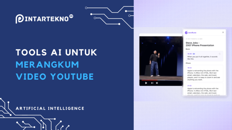 7 Tools AI untuk Merangkum Video Youtube, Praktis dan Cepat