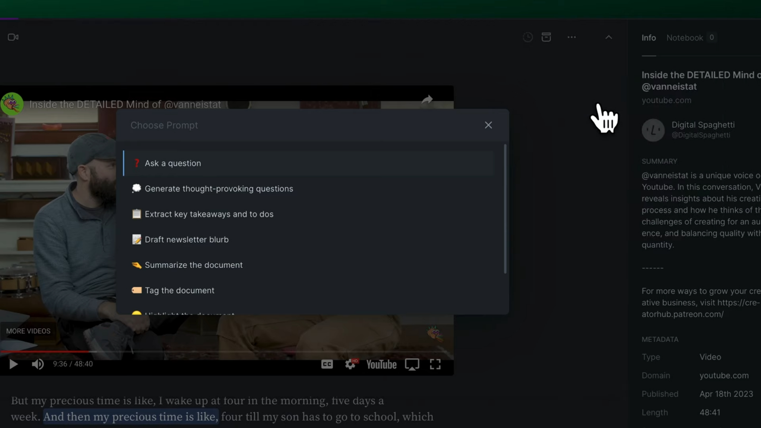 7 tools ai untuk merangkum video youtube praktis dan cepat pintartekno