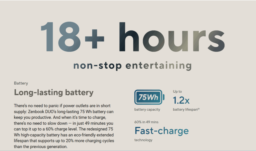 rekomendasi laptop untuk kerja baterai tahan lama