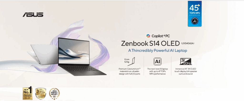 4 Laptop AI 2025 dari Asus yang Bisa Jadi Asisten Pintar Kamu 4 laptop ai