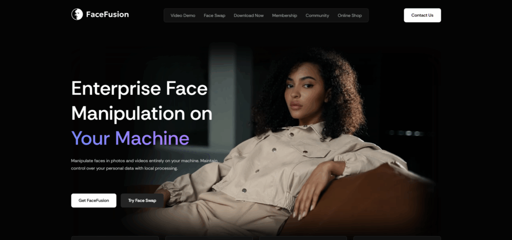 Swap Faces in a Video